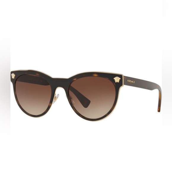 Versace Accessories - Versace 54mm Gradient Round Sunglasses